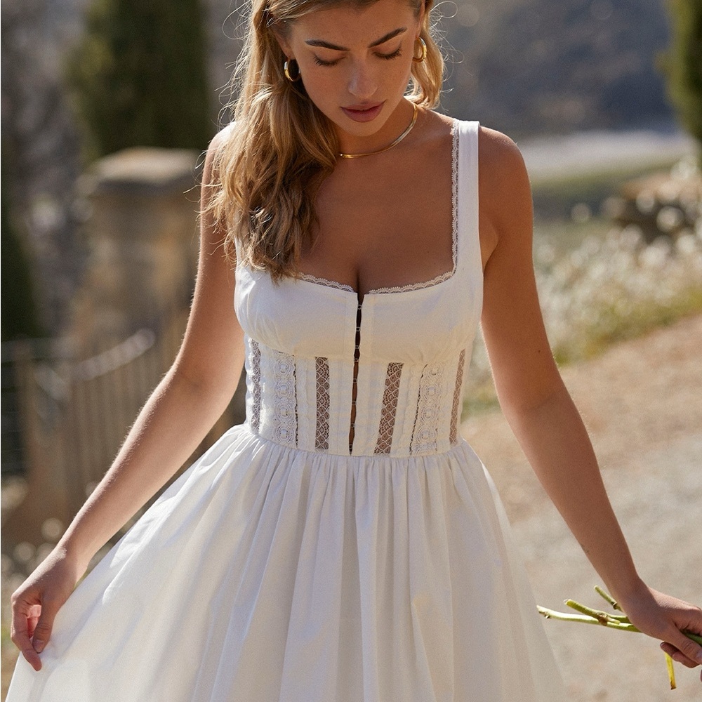 House of CB Perle Lace Corset Sundress - Picture 3 of 4